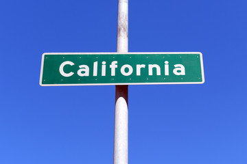 Obraz premium California Street road sign in San Francisco California