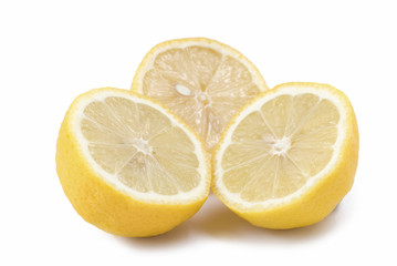 Isolated lemon fruit