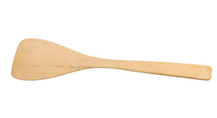 wood spade, flipper of frying pan