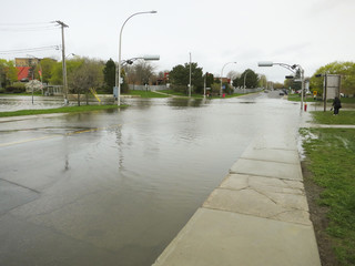 City Flood - Montreal - Canada