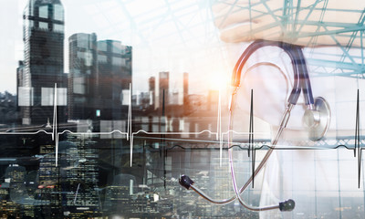 Concept of cardiology and heart health