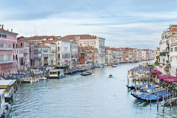Fototapeta na wymiar Grand canal of Venice, Italy