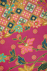Malaysia and Indonesia Batik Patterns