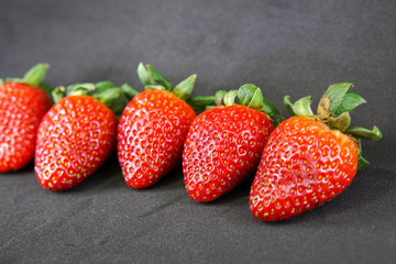 close up strawberry