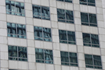 Fototapeta premium Glass of Business tall buildings.