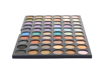 Make-up palette kit isolated