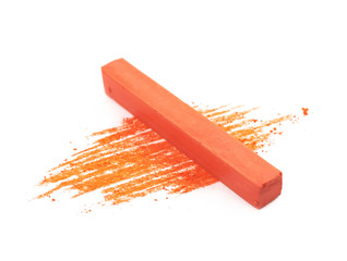 Pastel crayon chalk isolated