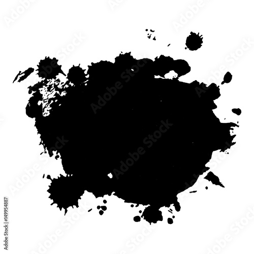 "Abstract black ink blot background" Stock photo and royalty-free images on Fotolia.com - Pic