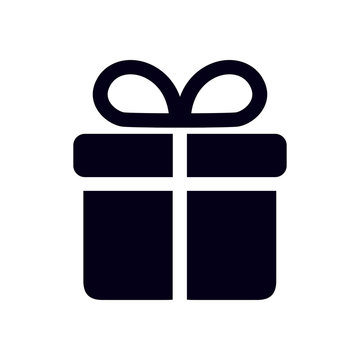 Gift box  icon. Present - a personal offer. Gift wrapping.
