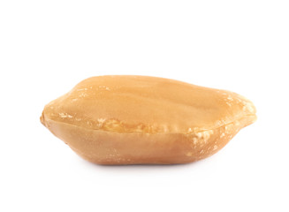 Peeled peanut isolated