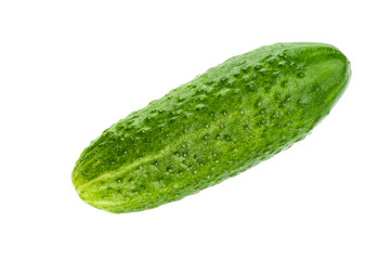 Cucumber isolated on white background