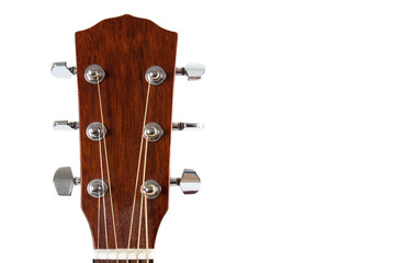 Guitar isolated on white background