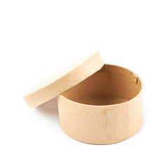 Paper gift box isolated