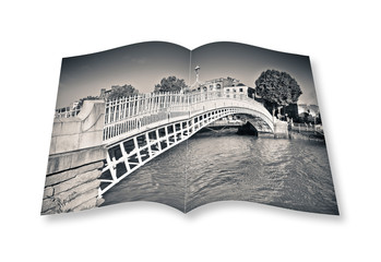 The most famous bridge in Dublin called 