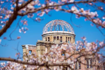 Cercles muraux Japon Hiroshima Japan. UNESCO World Heritage Site