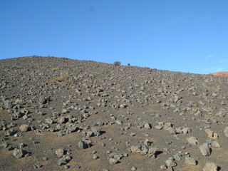 Volcanic moonscape