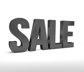 sale 3d rendering isolated