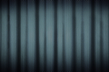 Corrugated metal background