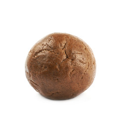 Cookie dough ball isolated