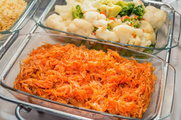 Tasty stewed cabbage