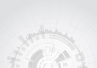 Abstract Technology Background