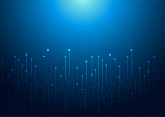 Abstract Technology Background