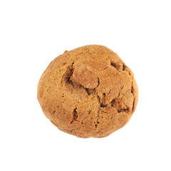Ginger cookie isolated