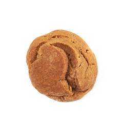 Ginger cookie isolated