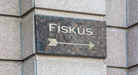Schild 204 - Fiskus