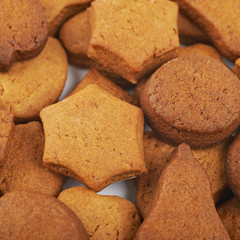 Suface coated with hand-made cookies