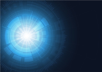 Abstract Technology Background