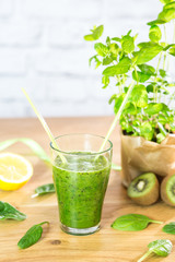 Fresh cocktail with fruits