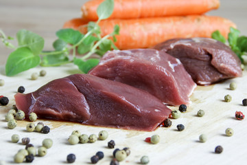 Wildschwein, Reh und Hirsch