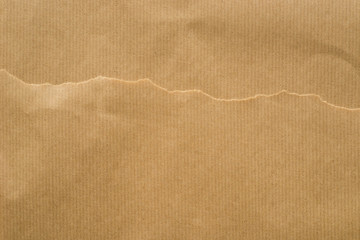 pieces of brown paper