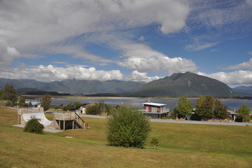 New Zealand - Road of Christchurch to Greymouth 