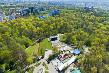 Central park of Kaliningrad, Russia