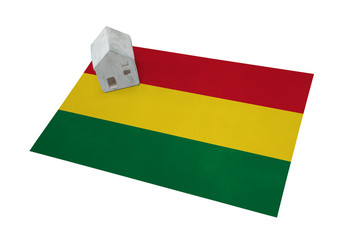 Small house on a flag - Bolivia