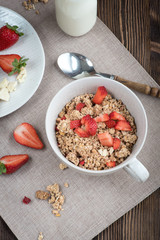 Müsli zum Frühstück