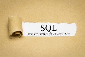 SQL (Structured Query Language) - obrazy, fototapety, plakaty