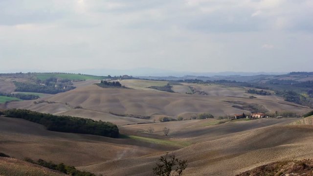 Landscape of Crete Senesi