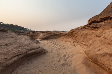 Fototapeta na wymiar Sand pathway