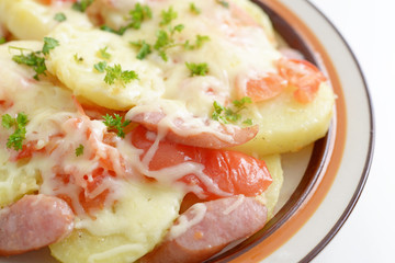 おいしそうなポテトグラタン