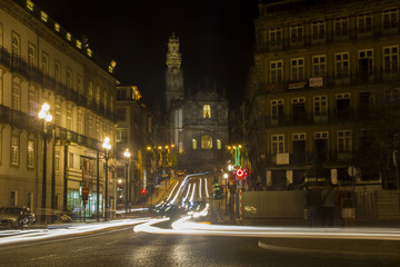 Fototapeta premium Życie nocne w Porto