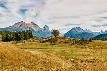 Glenorchy Countryside landscapes, New Zealand