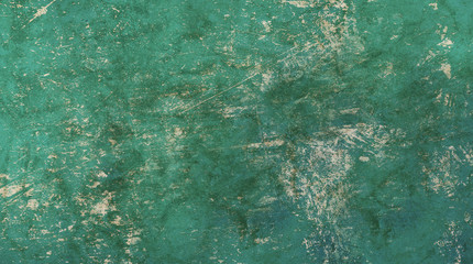 Grunge old vintage teal shabby texture