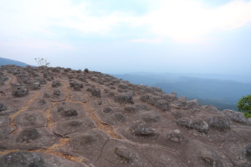 Stone in Phu Hin Rong Kla National Park, thailand