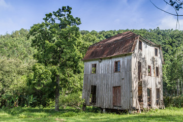 Old wood house