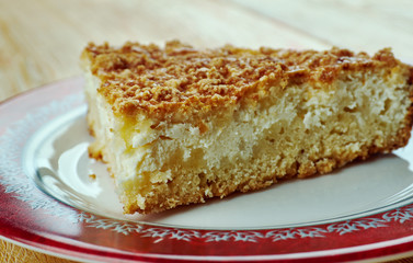 Russian cottage cheese pie
