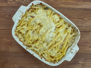 Baked Cod and macaroni Casserole