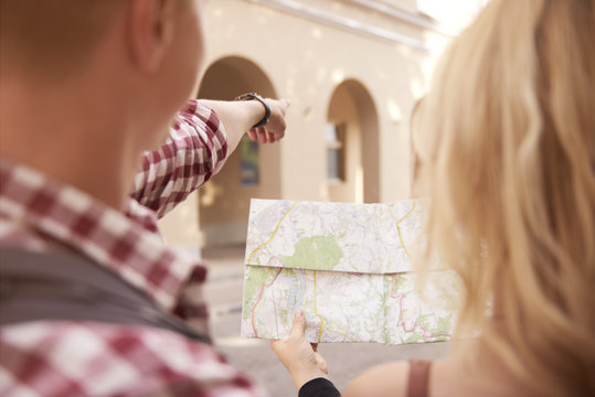 Looking at the directions from the map